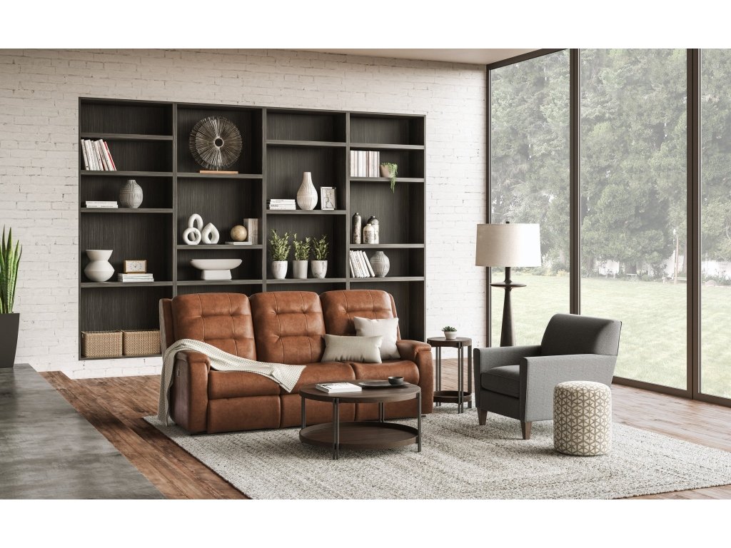 Arlo Leather Reclining Sofa - image 3