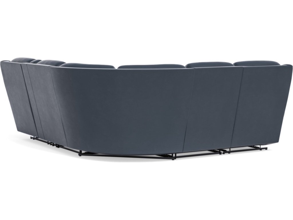 Arlo Leather Reclining Sectional - image 10