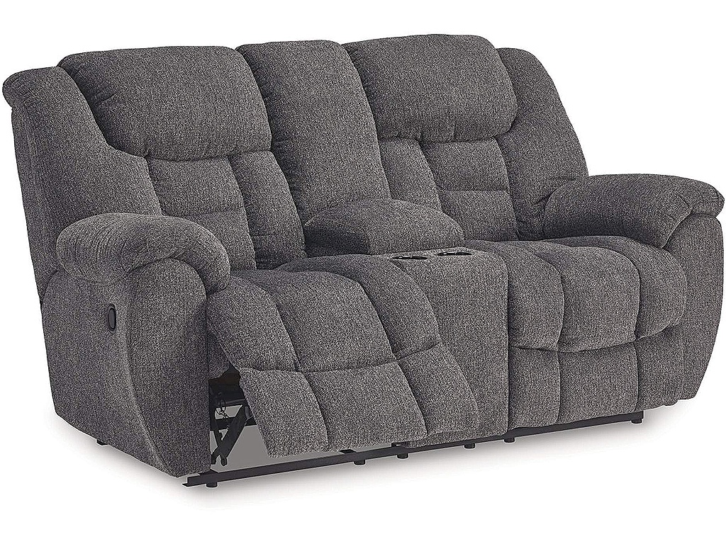 Foreside Reclining Loveseat with Console - image 2