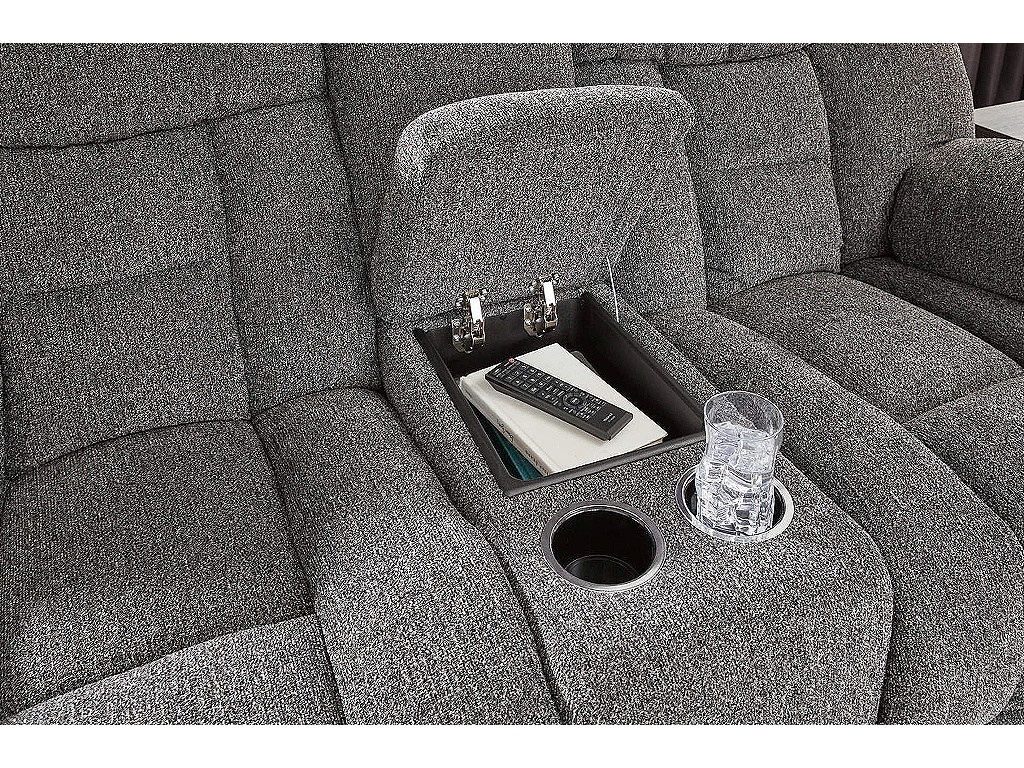 Foreside Reclining Loveseat with Console - image 6