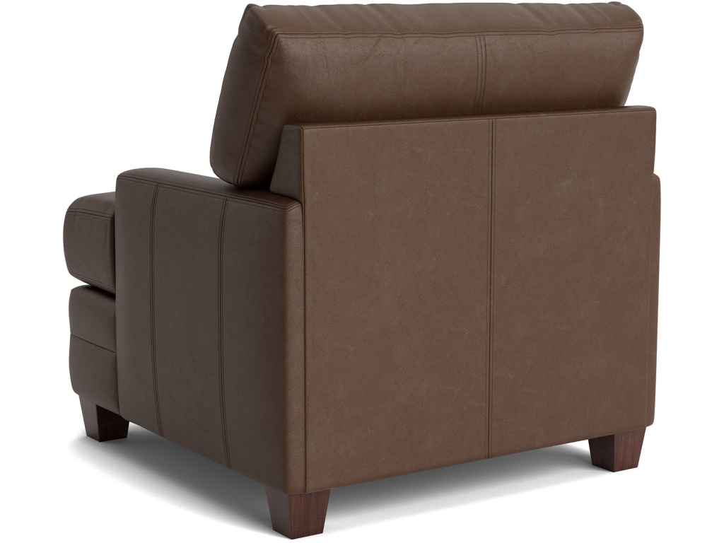 Carolina Leather Track Arm Accent Chair - image 3