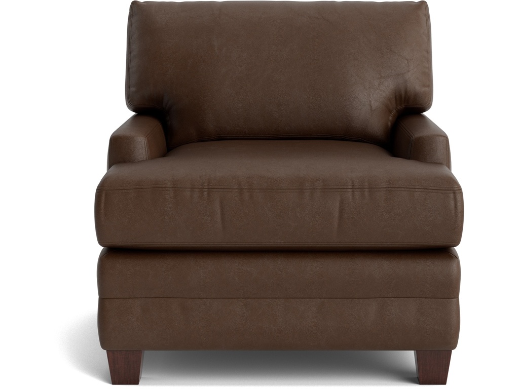 Carolina Leather Track Arm Accent Chair - main image