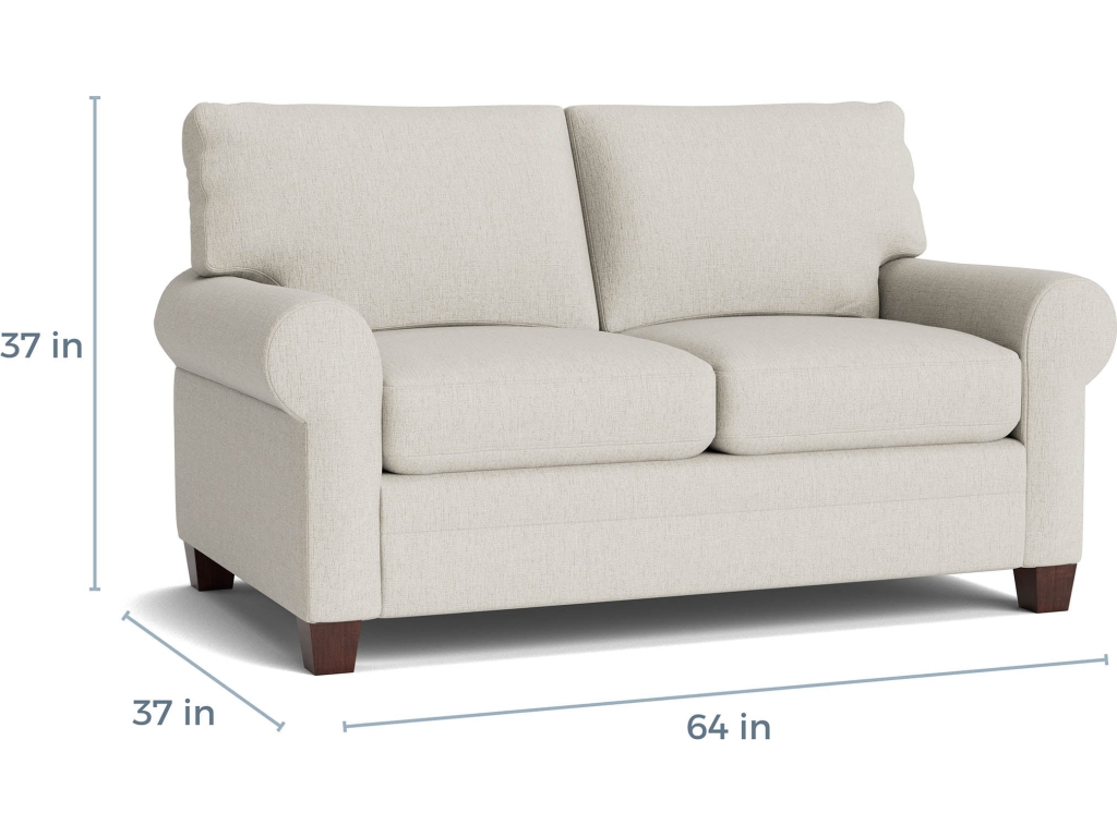 Carolina Roll Arm Loveseat - image 3