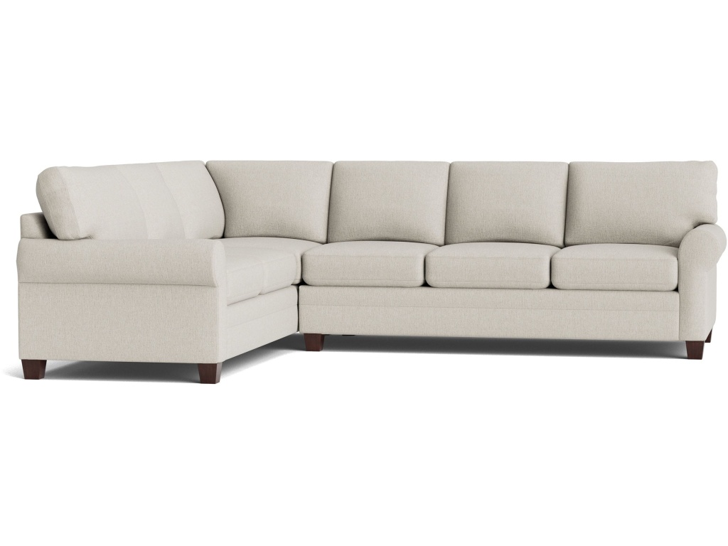 Carolina Roll Arm L-Shaped Sectional - image 2