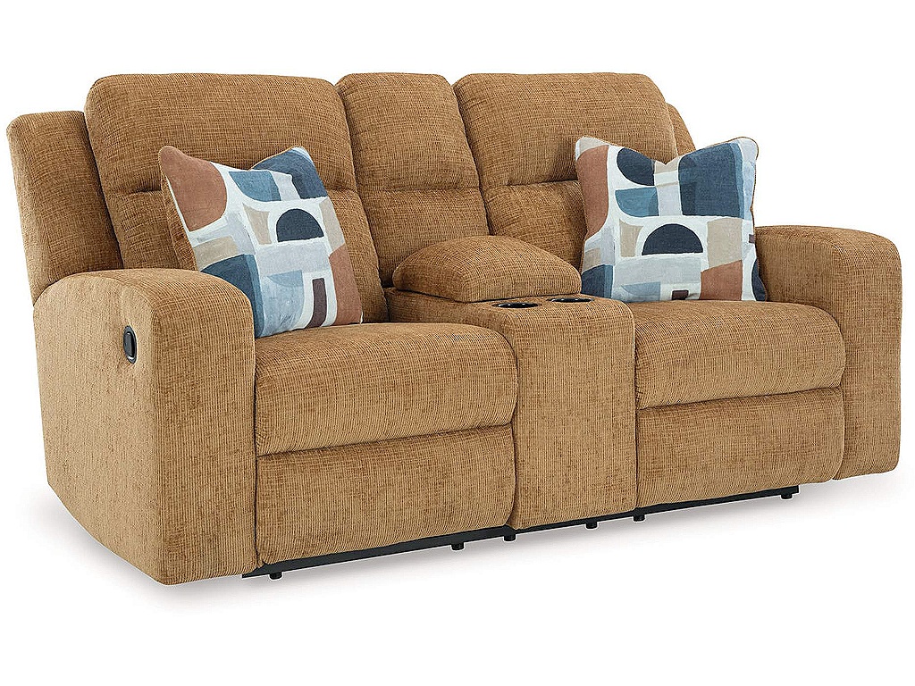 Kanlow Reclining Loveseat with Console - main image