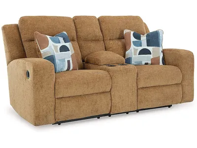 Kanlow Reclining Loveseat with Console