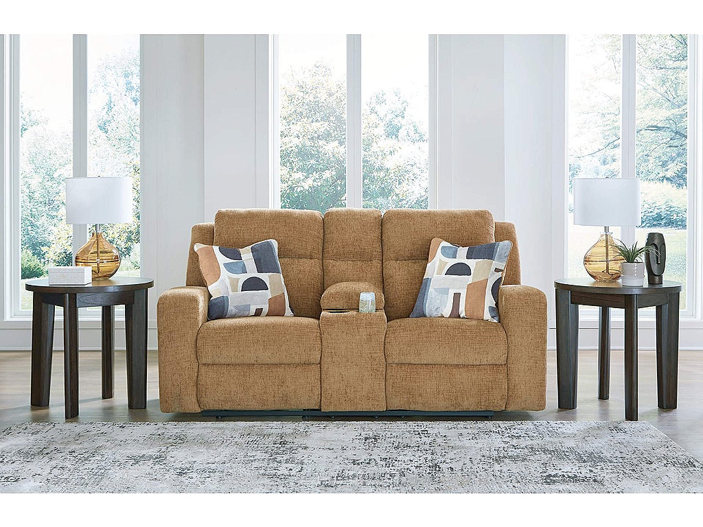 Kanlow Reclining Loveseat with Console - image 1