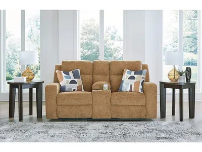Kanlow Reclining Loveseat with Console - Alternative View