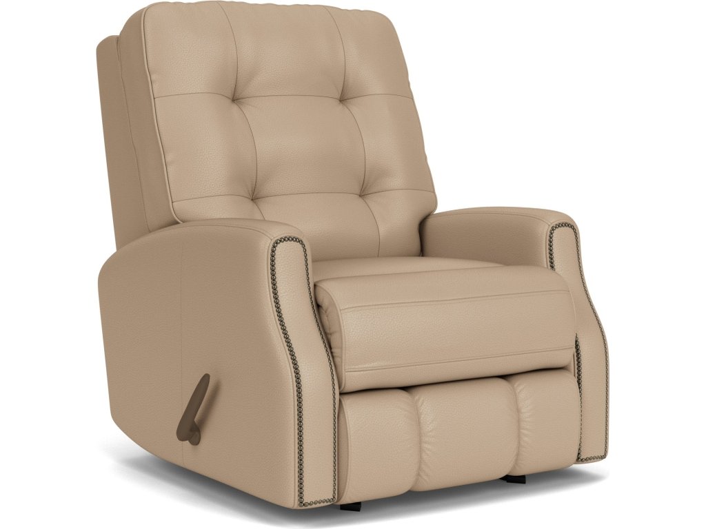 Devon Leather Rocking Recliner - image 3