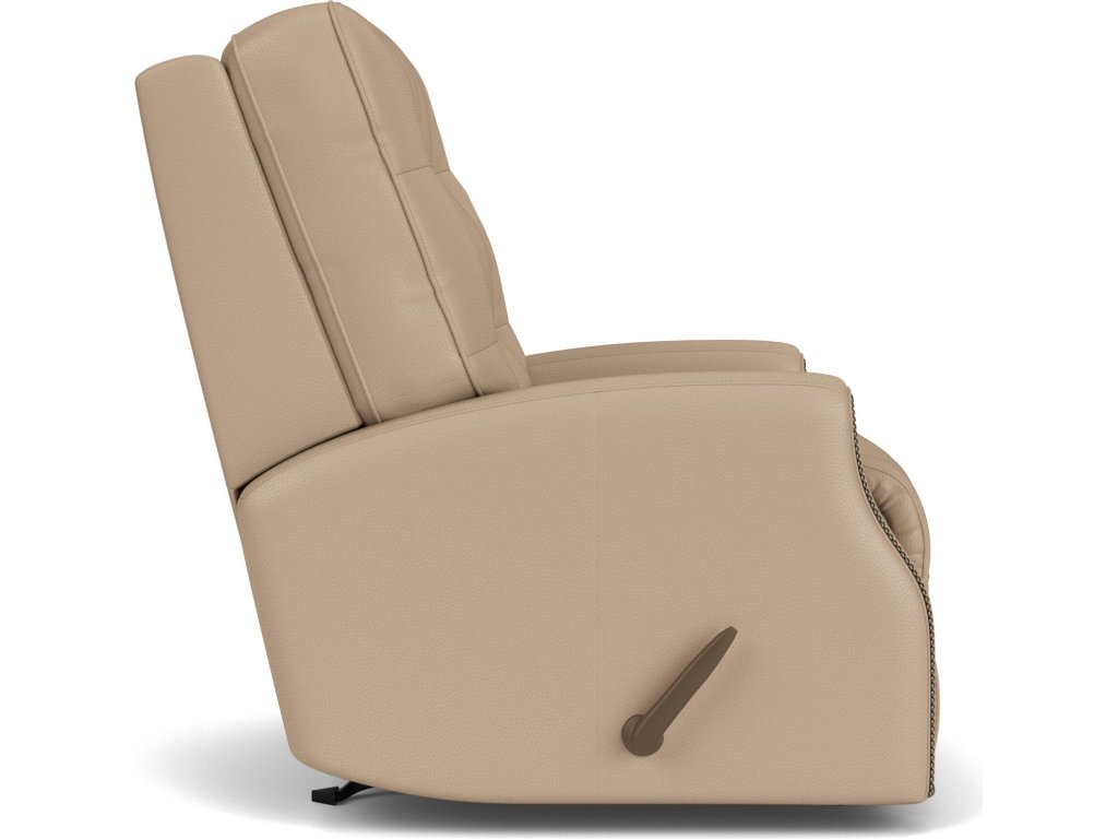 Devon Leather Rocking Recliner - image 5