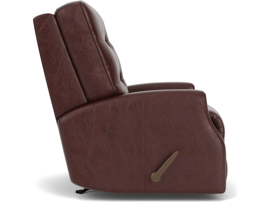 Devon Leather Rocking Recliner - image 2