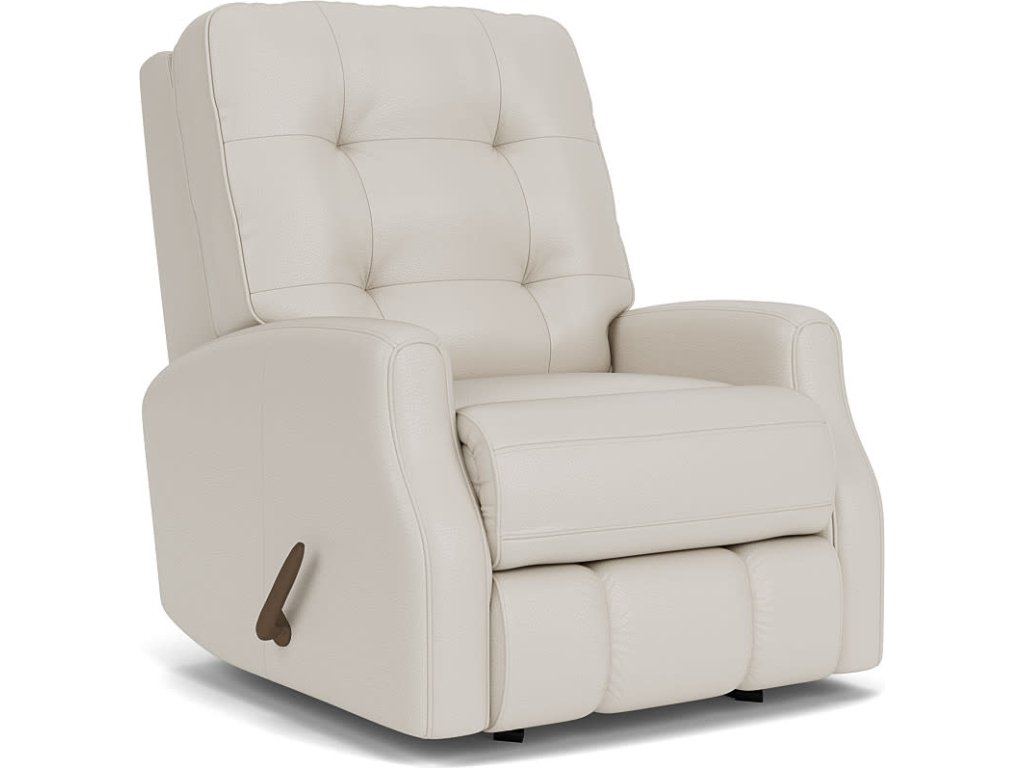 Devon Leather Rocking Recliner - image 3