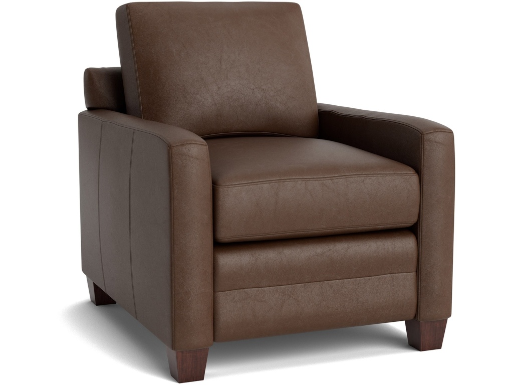 Carolina Leather Track Arm Chair - image 2