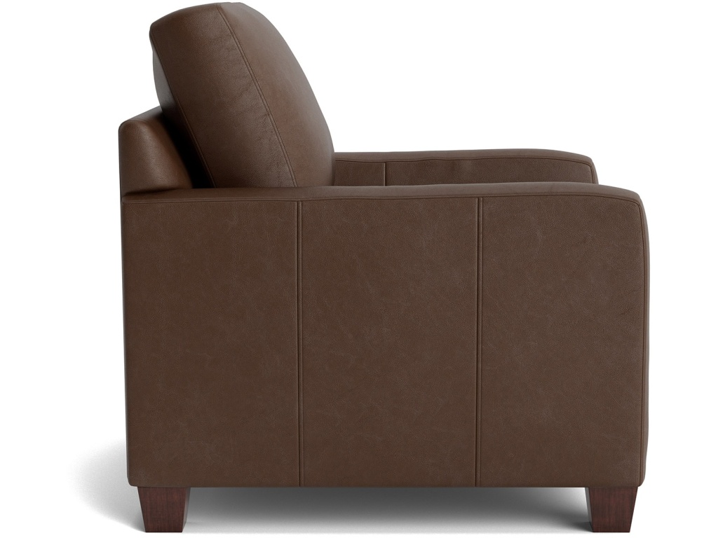 Carolina Leather Track Arm Chair - image 3