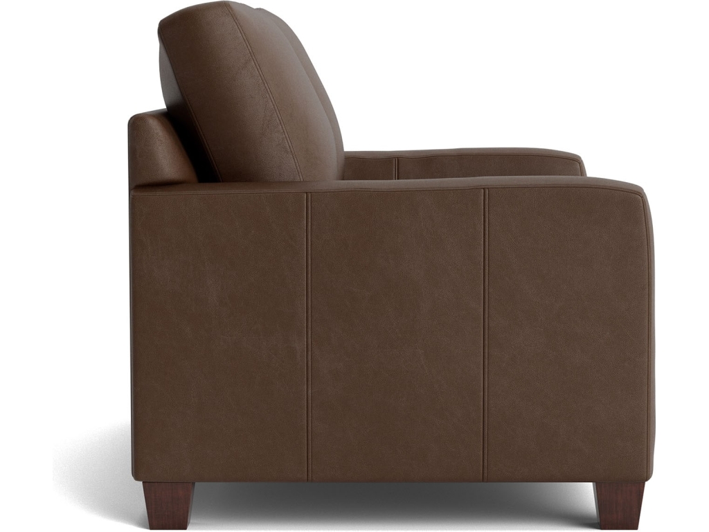Carolina Leather Track Arm Loveseat - image 3