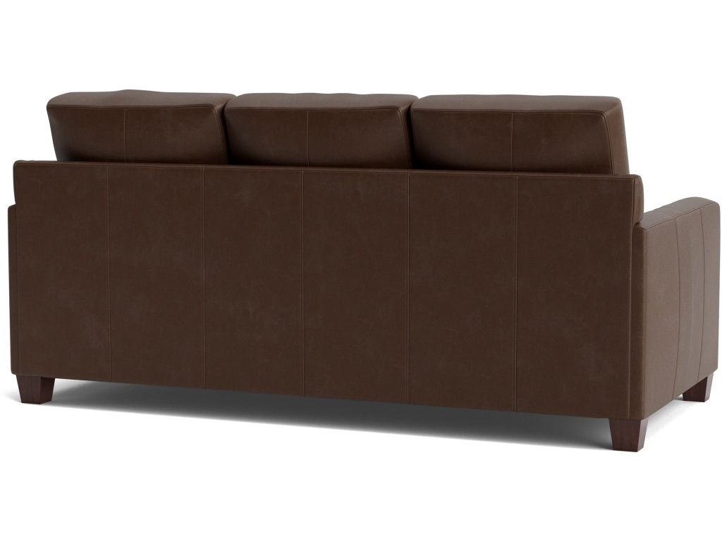 Carolina Leather Track Arm Sofa - image 5