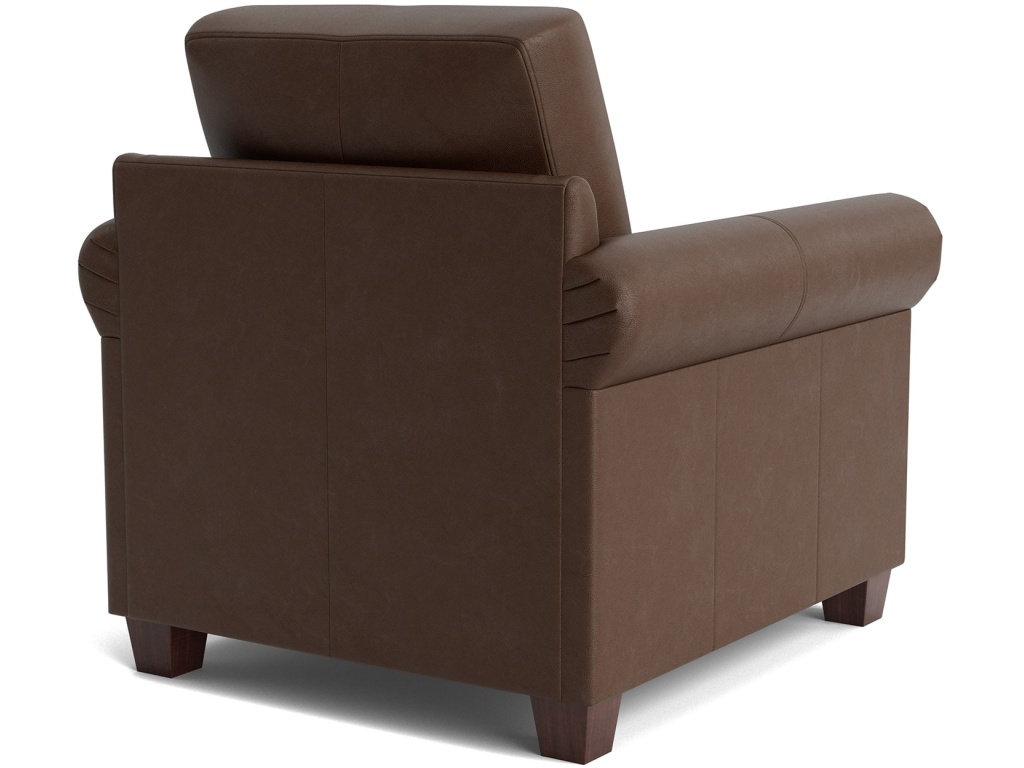 Carolina Leather Panel Arm Chair - image 5