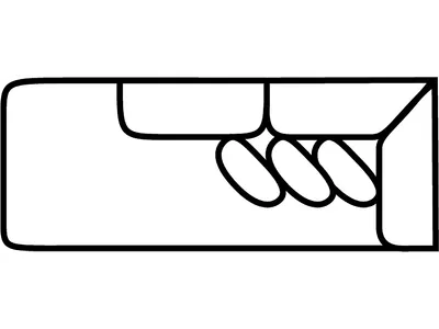 LSF 1 Arm Oversized Chaise - Alternative View