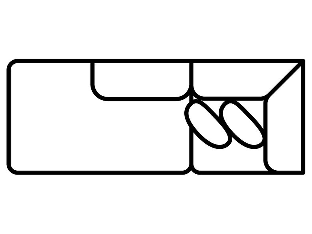 LSF 1 Arm Oversized Chaise - image 1