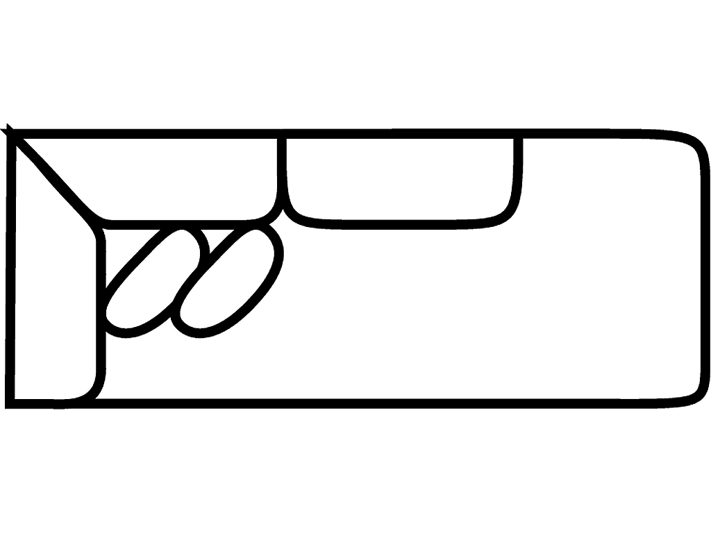 RSF 1 Arm Oversized Chaise - image 1