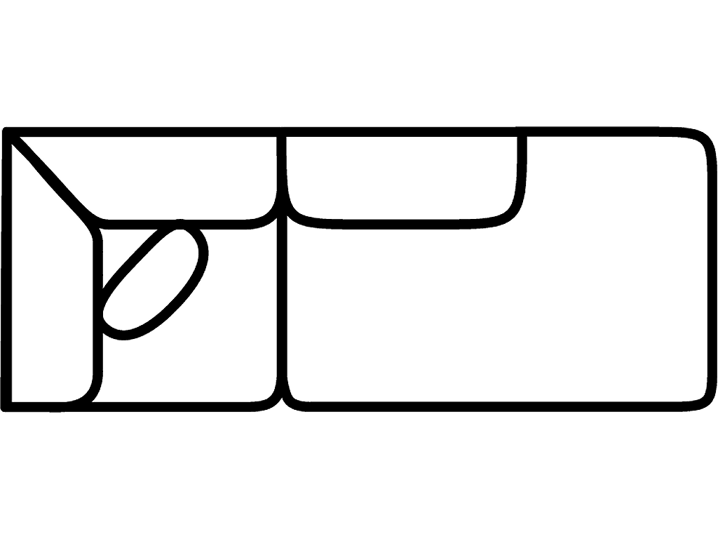 RSF 1 Arm Oversized Chaise - image 1