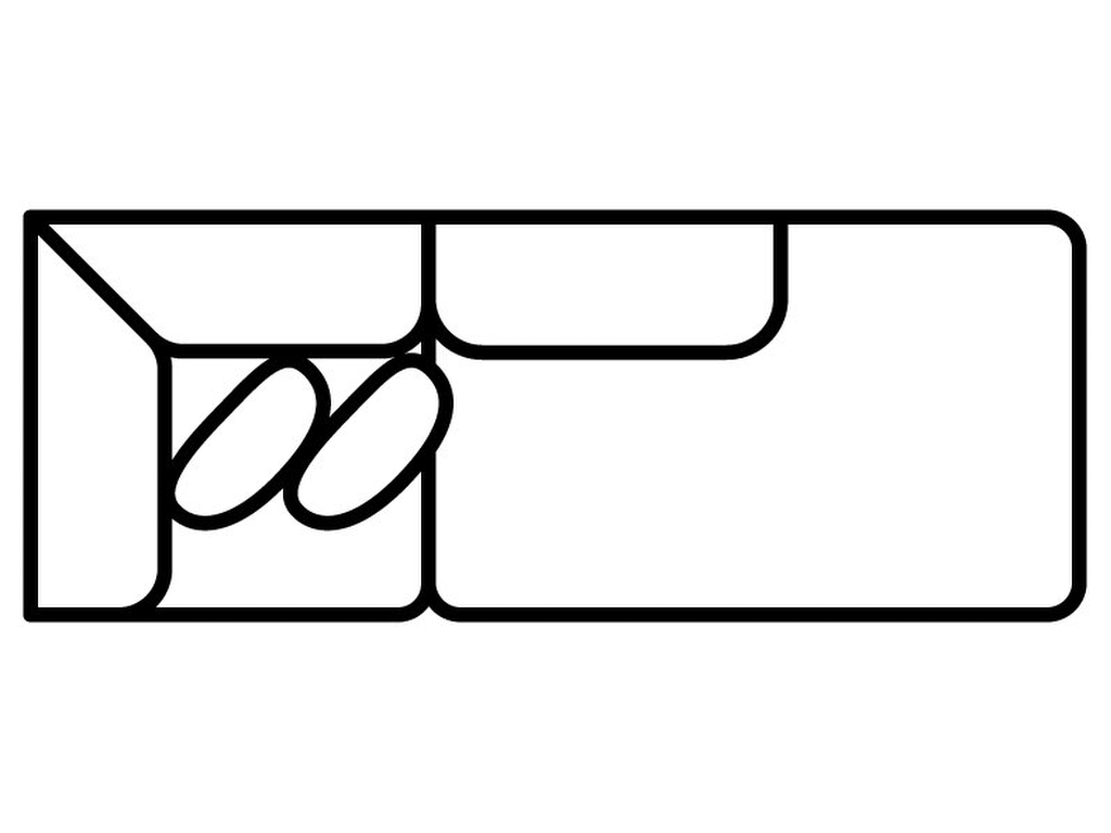 RSF 1 Arm Oversized Chaise - image 1