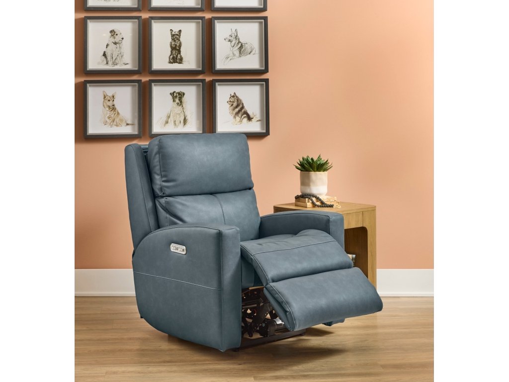 Catalina Leather Power Recliner with Power Headrest - image 1