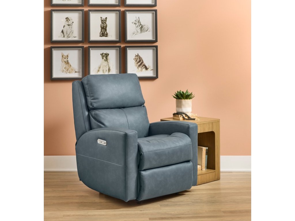 Catalina Leather Power Recliner with Power Headrest - image 4