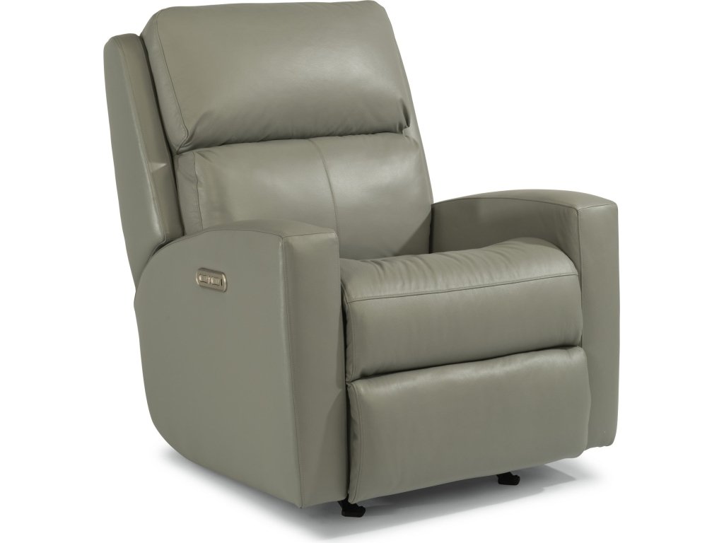 Catalina Leather Power Recliner with Power Headrest - image 5
