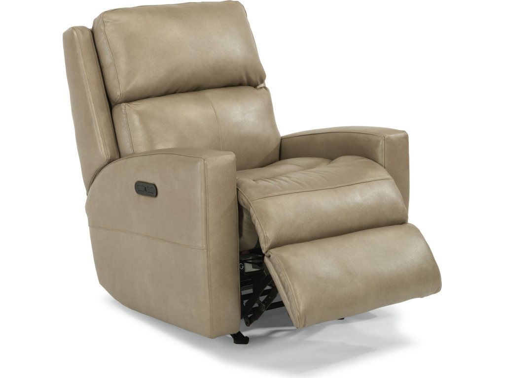 Catalina Leather Power Recliner with Power Headrest - image 6