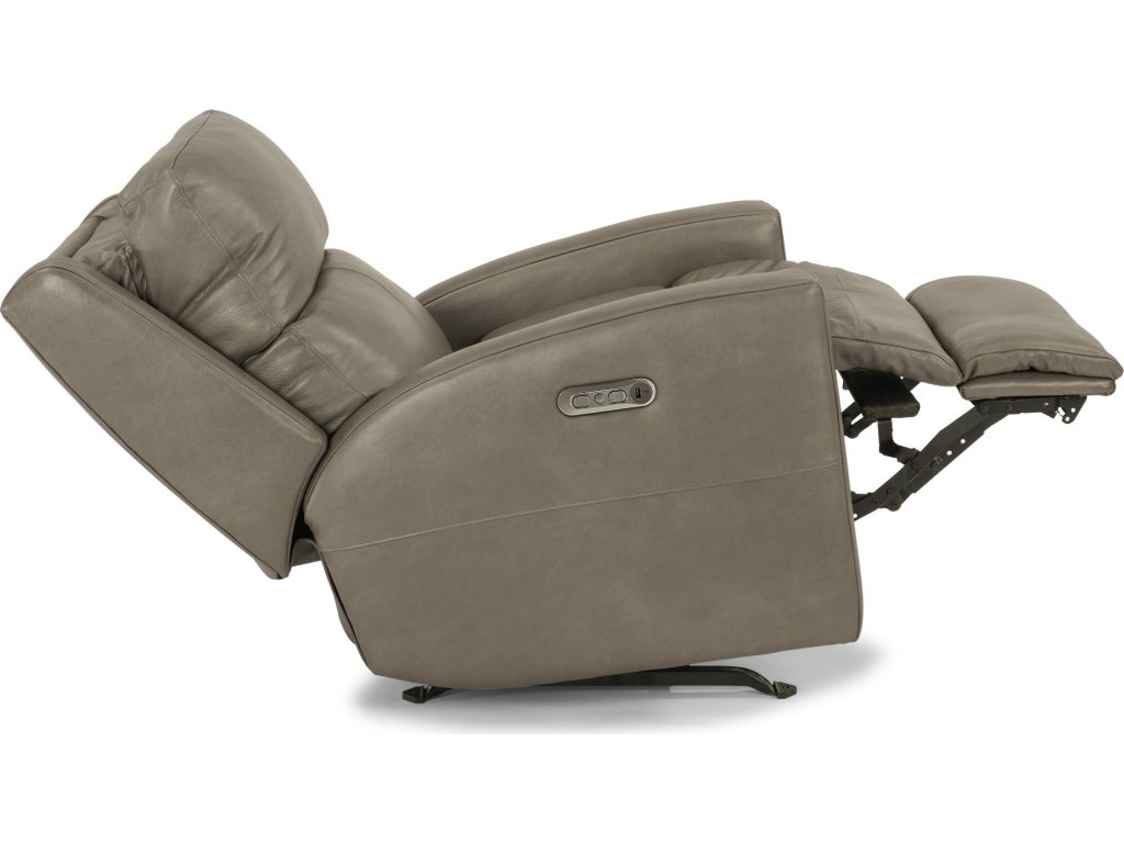 Catalina Leather Power Recliner with Power Headrest - image 7