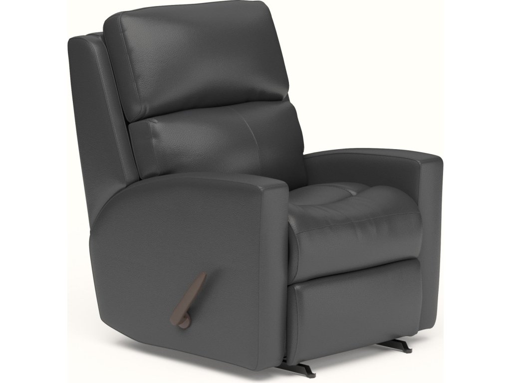 Catalina Leather Rocking Recliner - main image