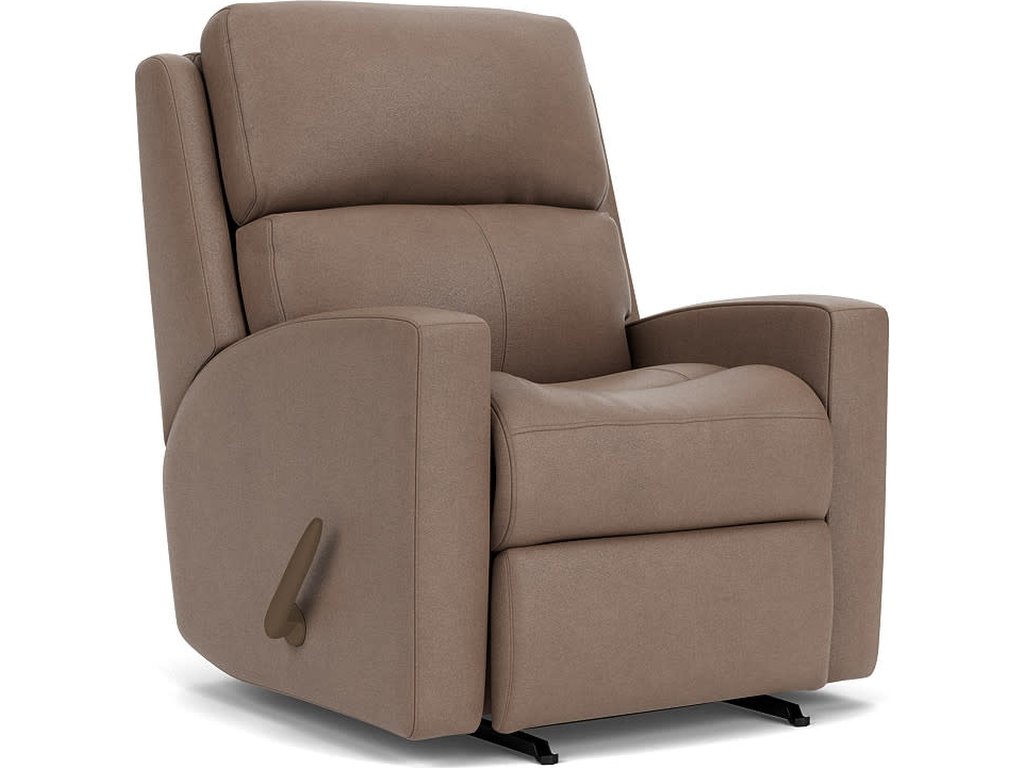 Catalina Leather Rocking Recliner - image 3
