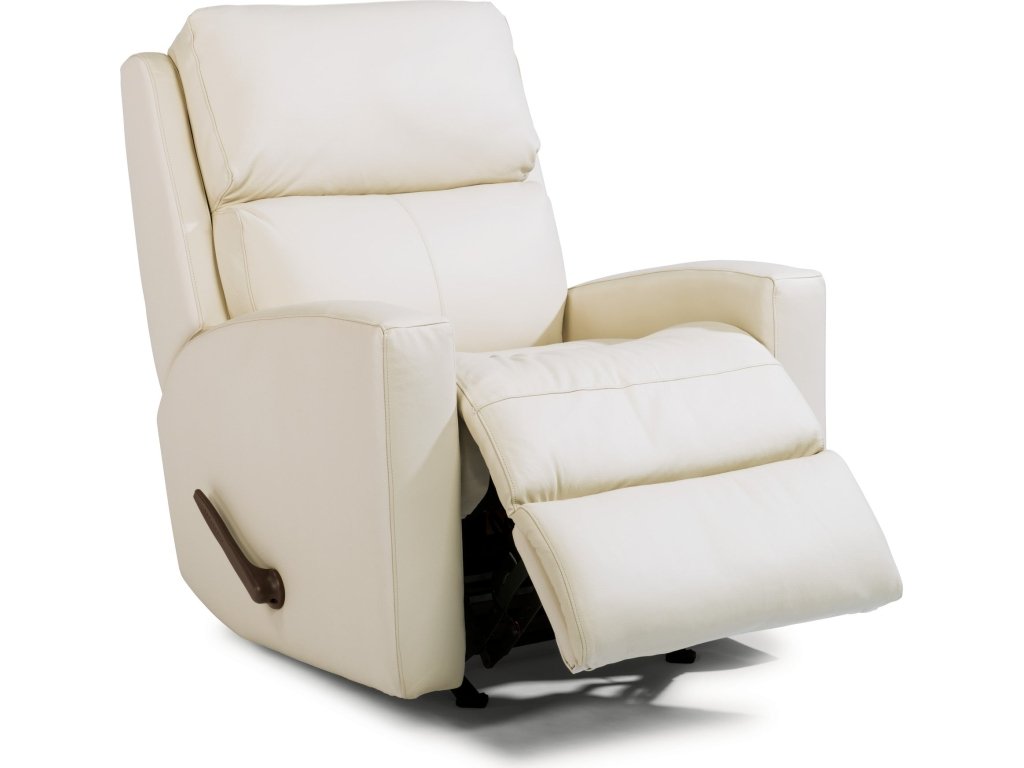 Catalina Leather Swivel Gliding Recliner - image 6