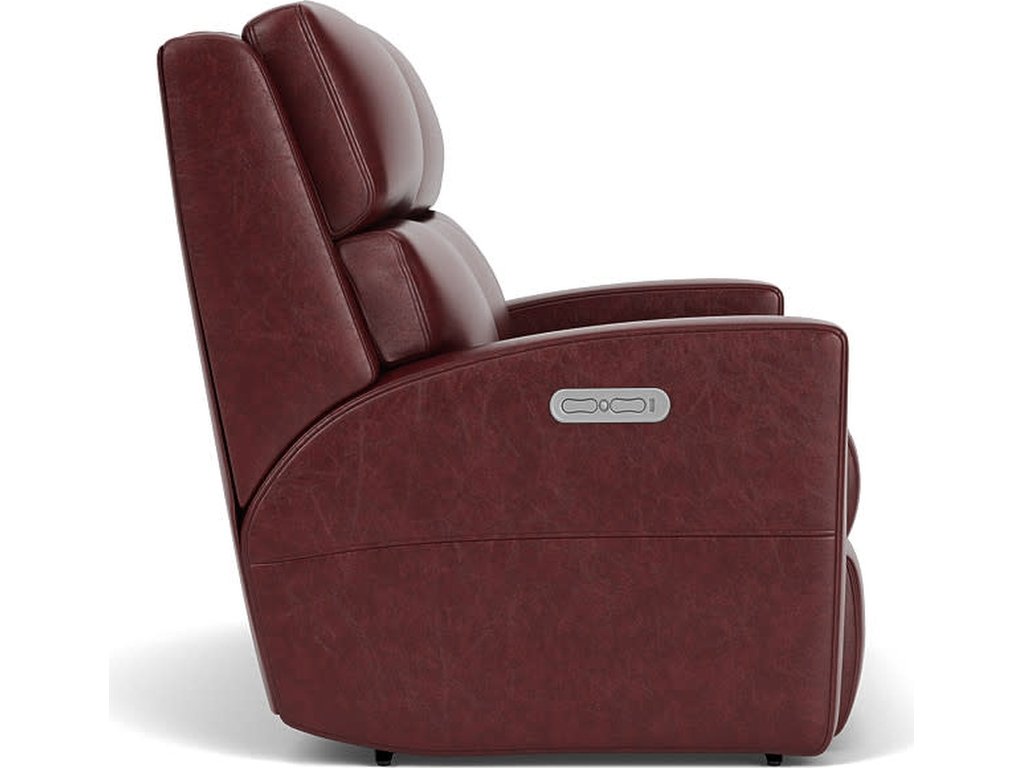 Catalina Leather Power Reclining Loveseat with Power Headrests - image 2