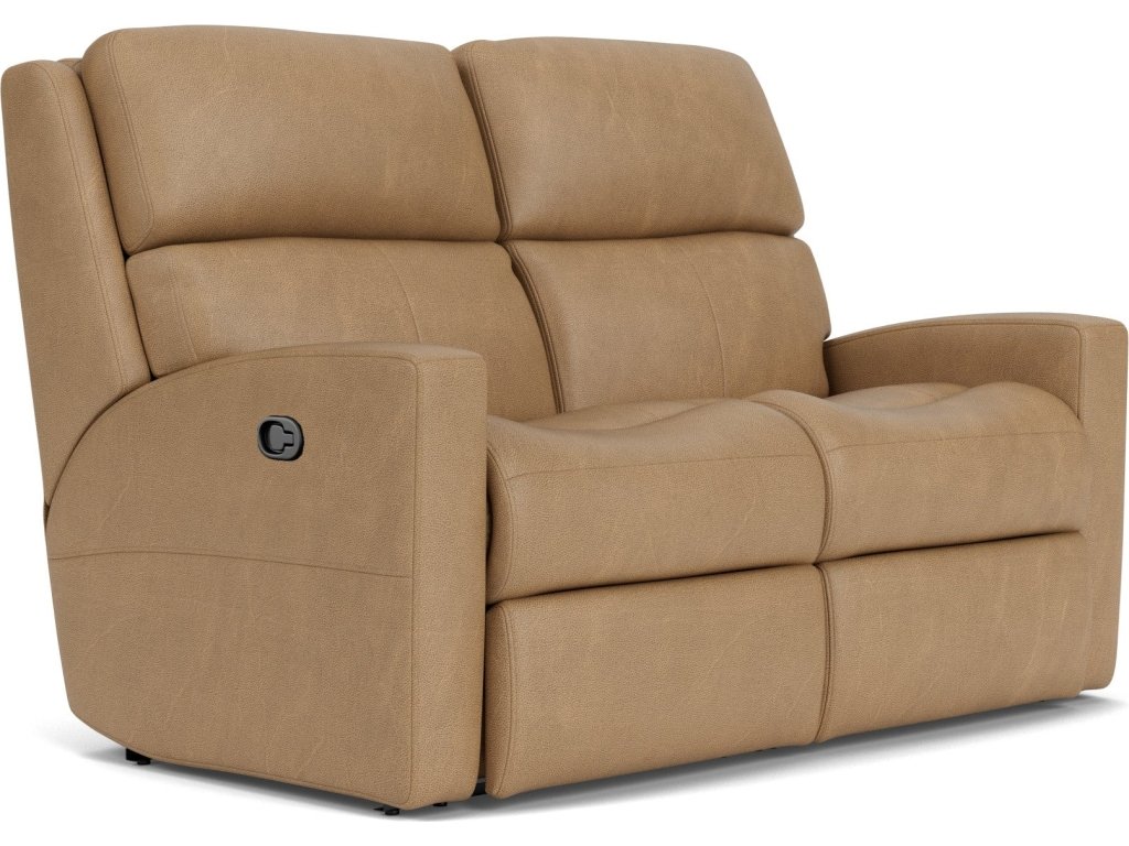 Catalina Leather Reclining Loveseat - main image