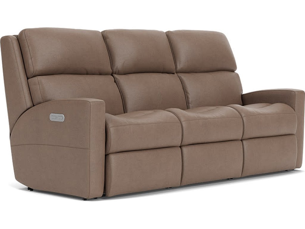 Catalina Leather Power Reclining Sofa with Power Headrests - main image