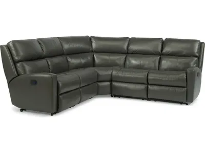 Catalina Leather Reclining Sectional