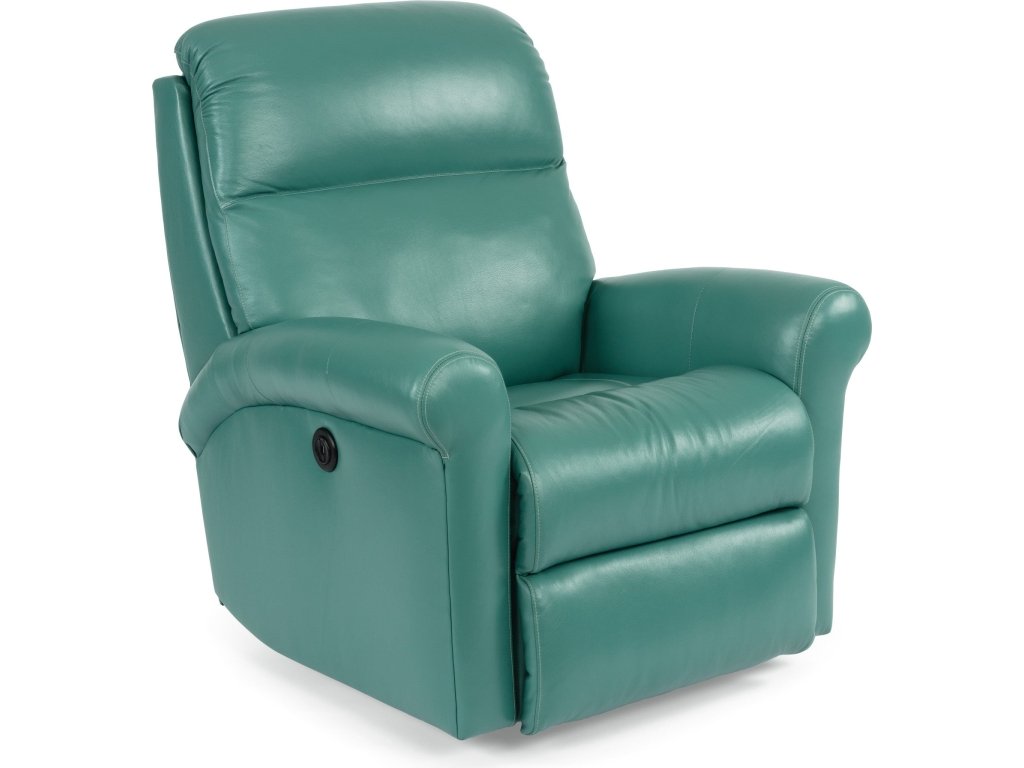 Davis Leather Power Recliner - main image