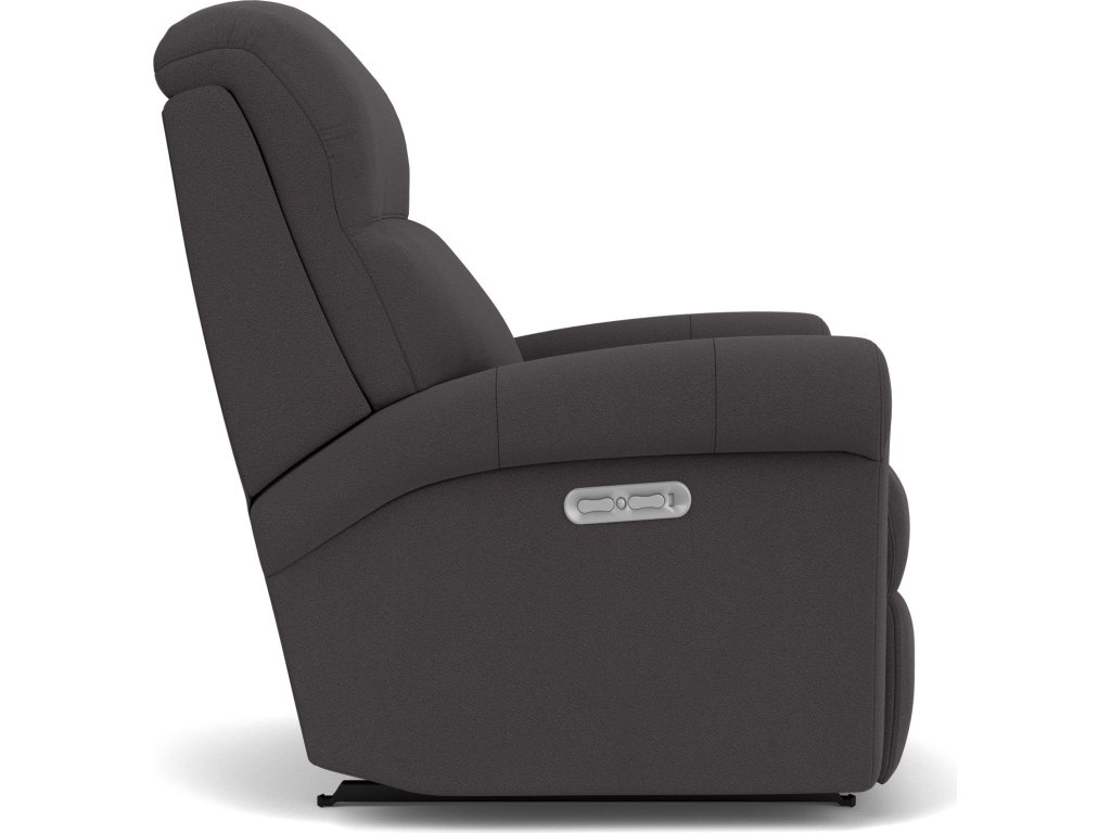 Davis Leather Power Rocking Recliner with Power Headrest - image 7