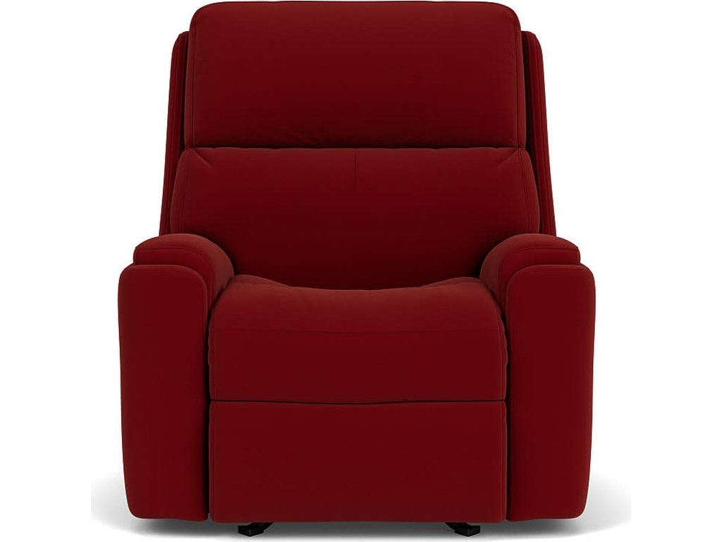 Rio Leather Power Recliner with Power Headrest - image 1