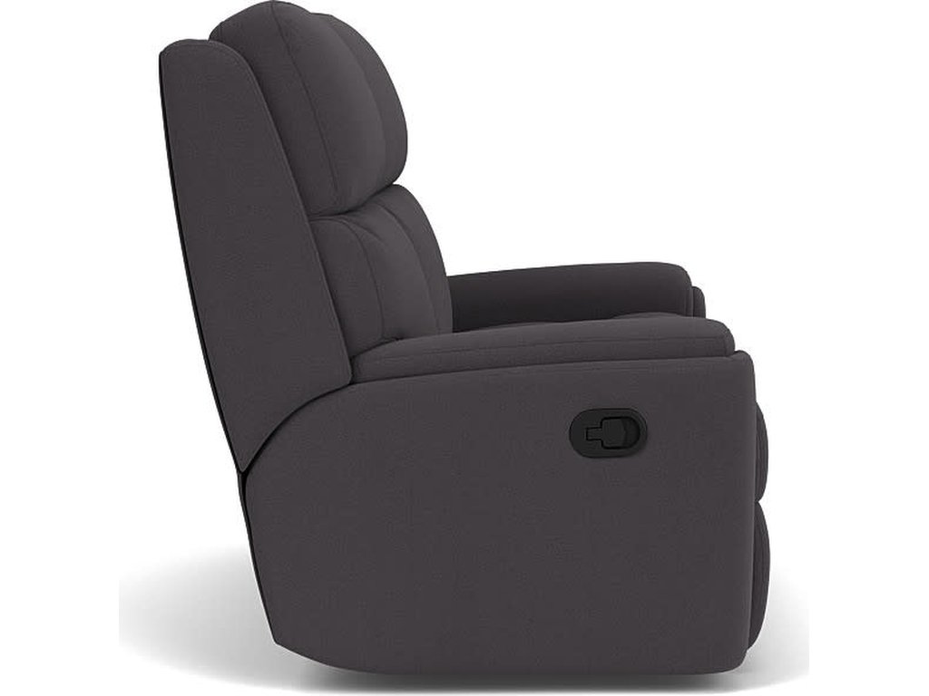 Rio Leather Reclining Loveseat - image 8