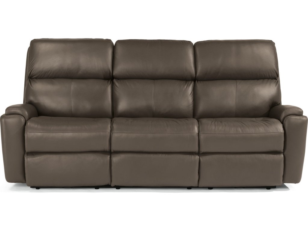 Rio Leather Reclining Sofa - image 1