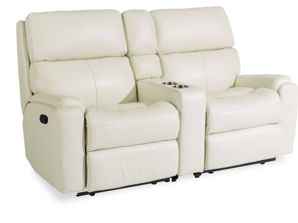 Rio Leather Reclining Sectional - image 1
