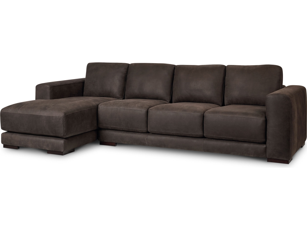 Cabo Leather Chaise Sectional - image 1