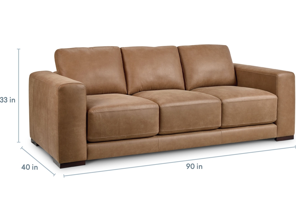 Cabo Leather Sofa - image 4
