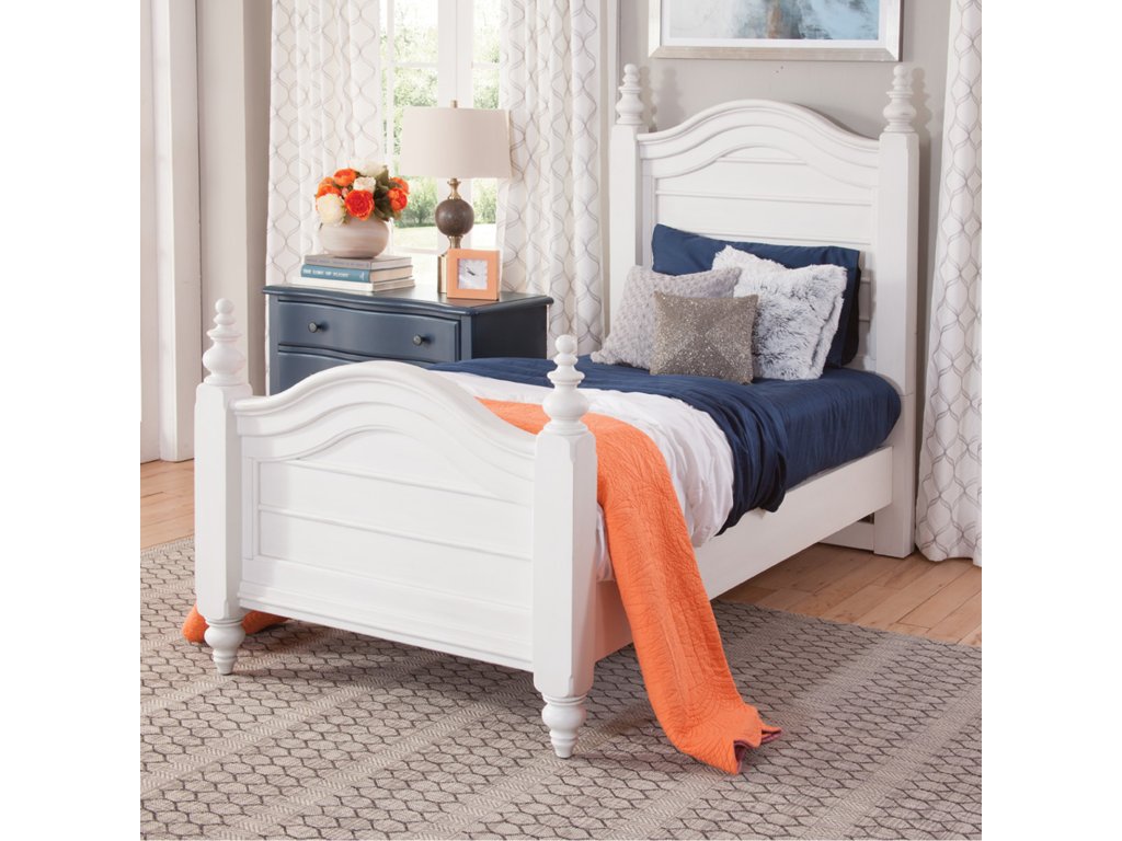 3910 Rodanthe Twin Panel Bed Complete - image 1