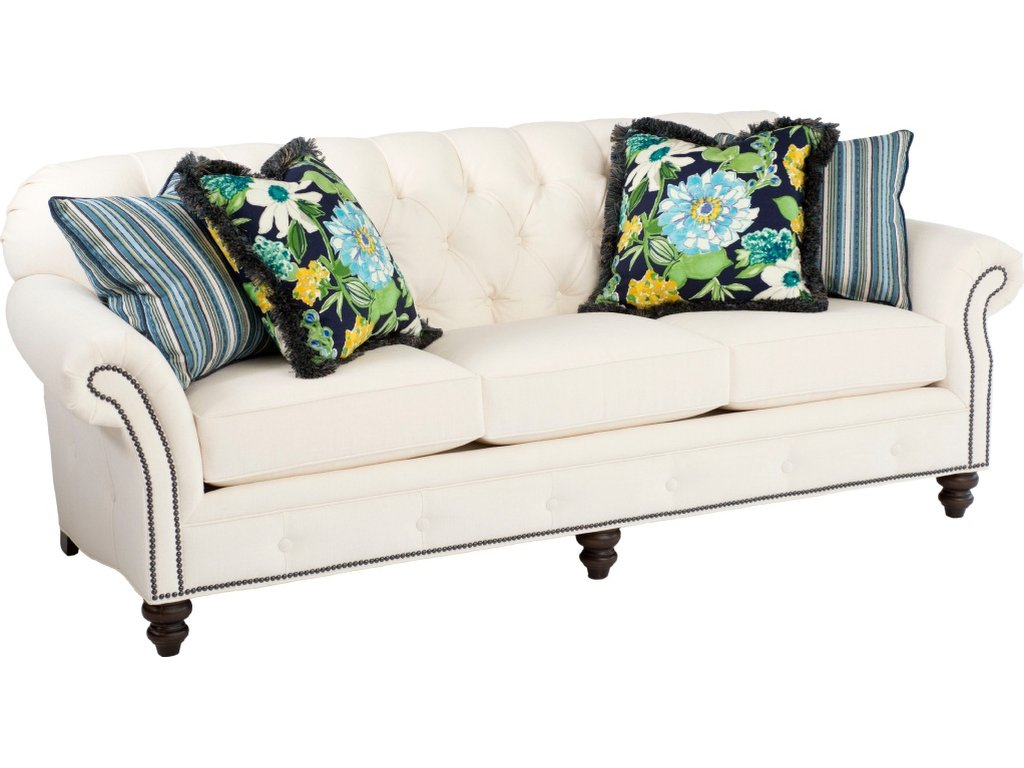 Large Three Cushion Sofa - image 1