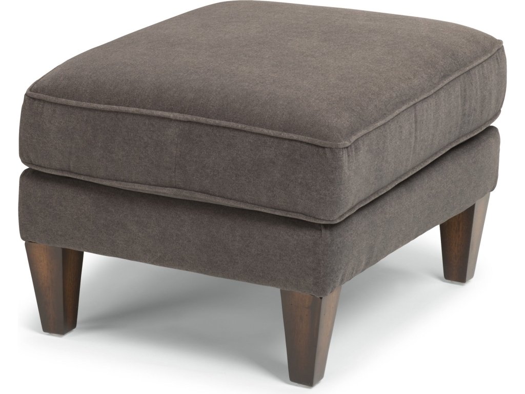 Digby Leather Ottoman - main image