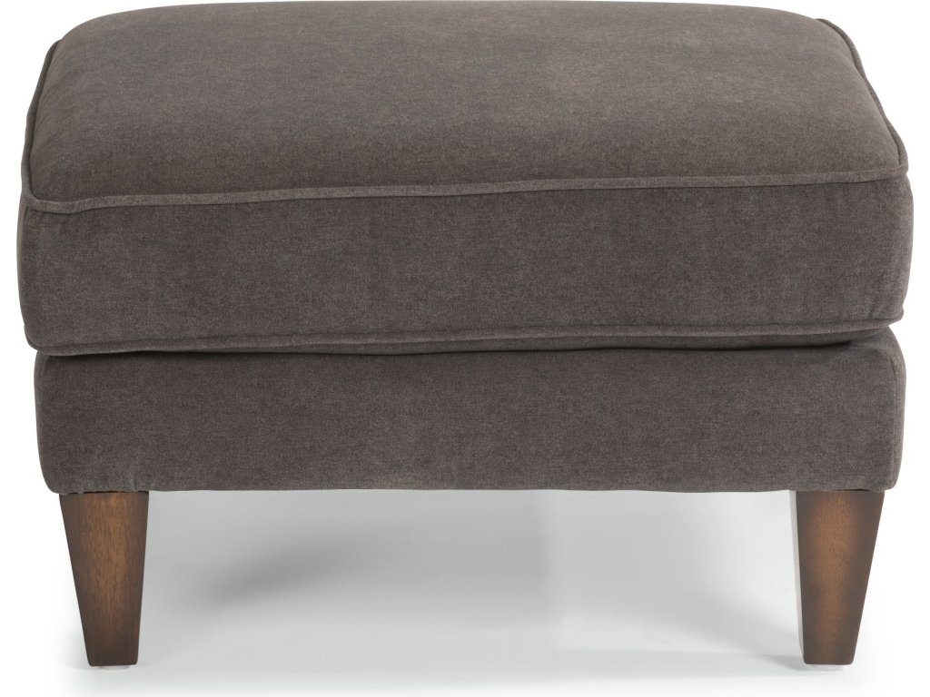 Digby Leather Ottoman - image 1